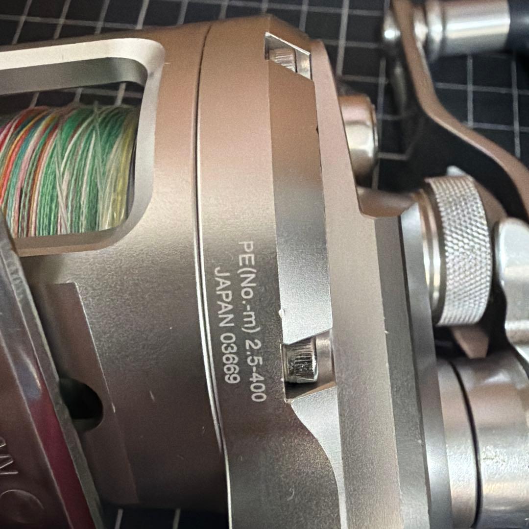 シマノ17オシアジガー1500HG 右巻き