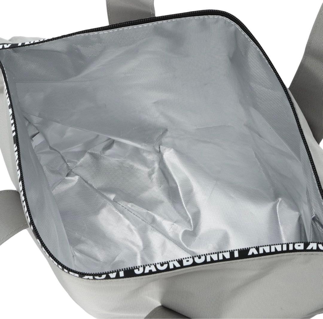 新品 PEARLY GATES ジャックバニー 保冷 トートバッグ グレー