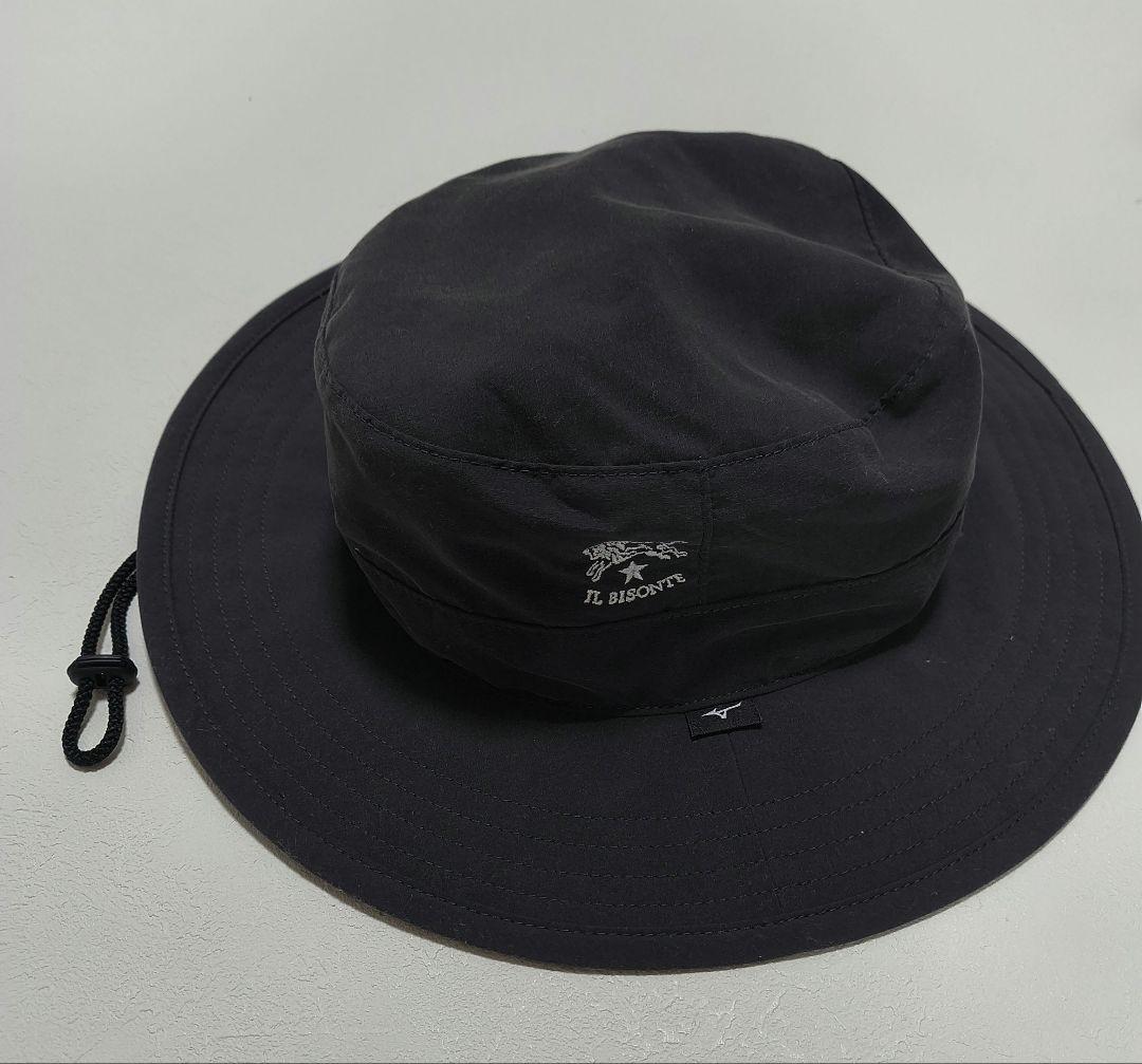 IL BISONTE ミズノアウトドアハット GORE-TEX ブラックサイズＬ