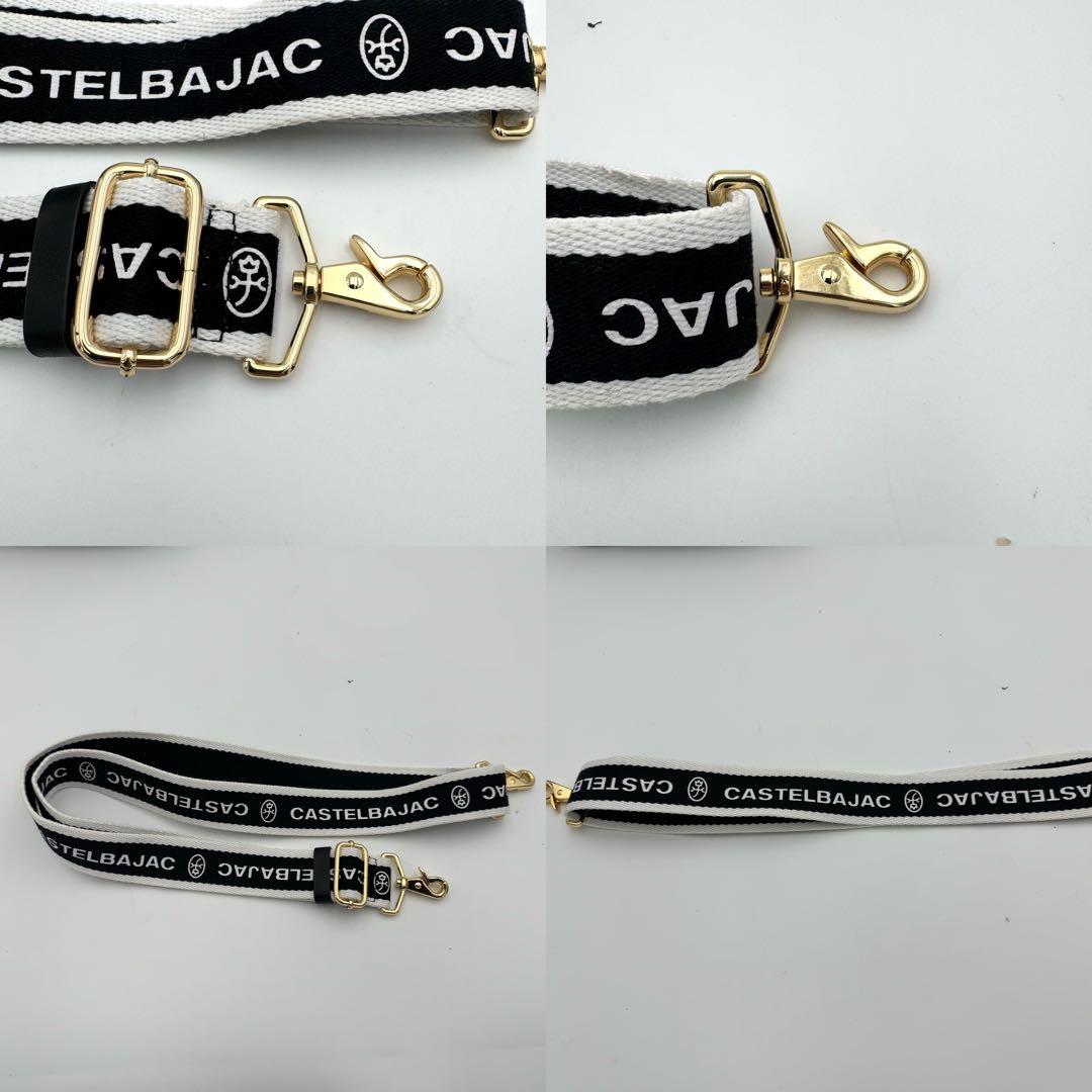 未使用　カステルバジャック　クレア　2way 黒　総柄　068131 ショルダー