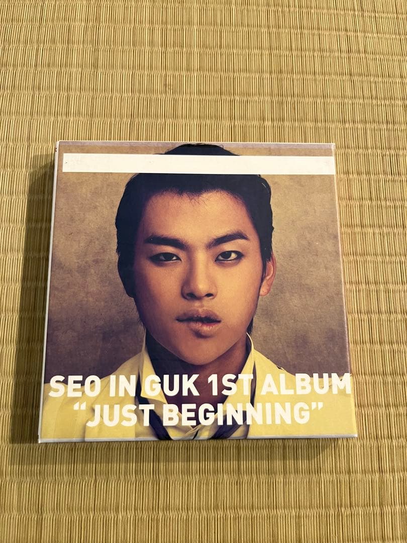 ソイングクCD 1st アルバム　Just Beginning 韓国版