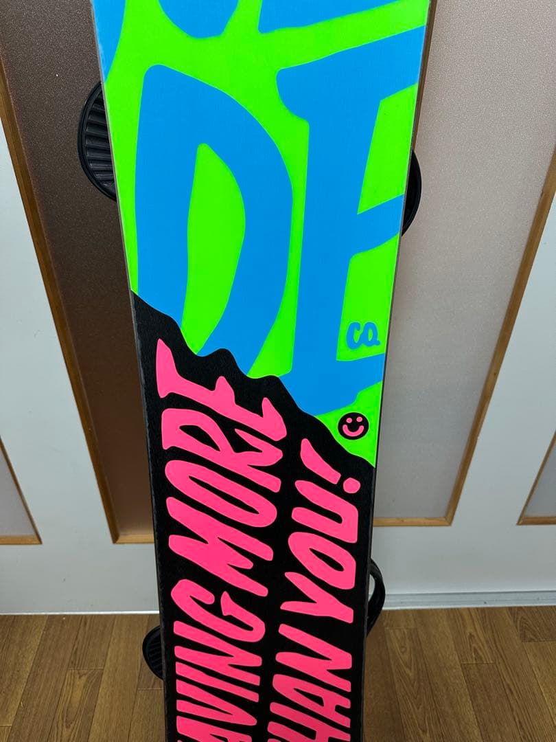 4セットRide Buckwildスノー ボード153cmビンディング付ブツ