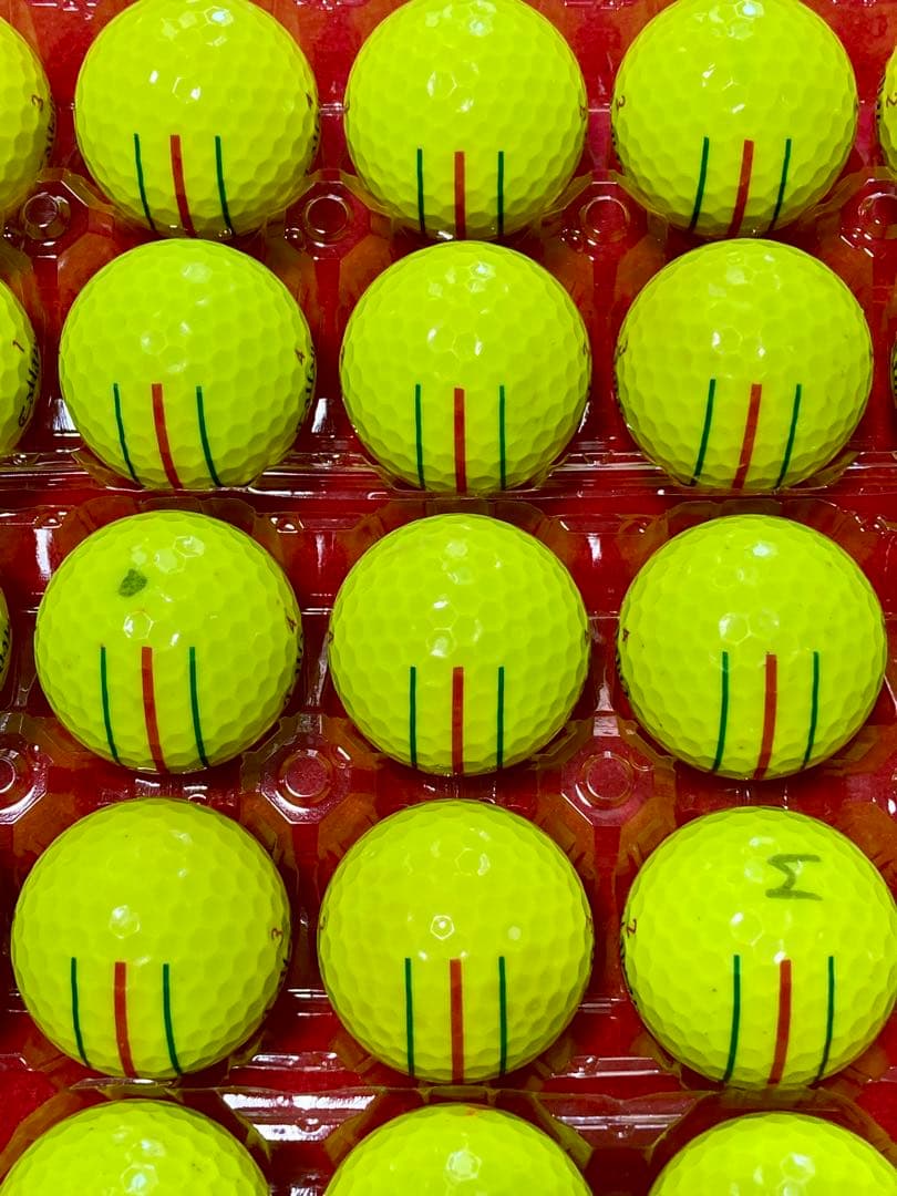 M142【中古ボール】キャロウェイ/クロムソフト/トリプル/ 26個黄色