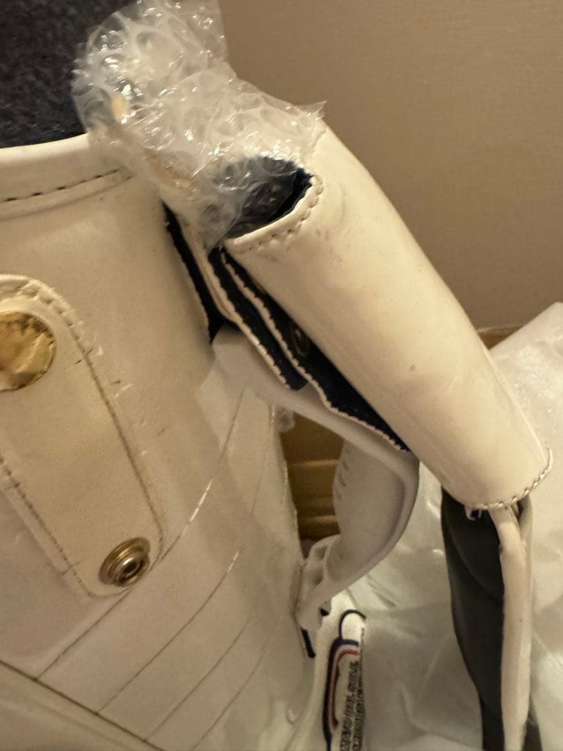 MUTA MARINE ホワイトキャディバッグ