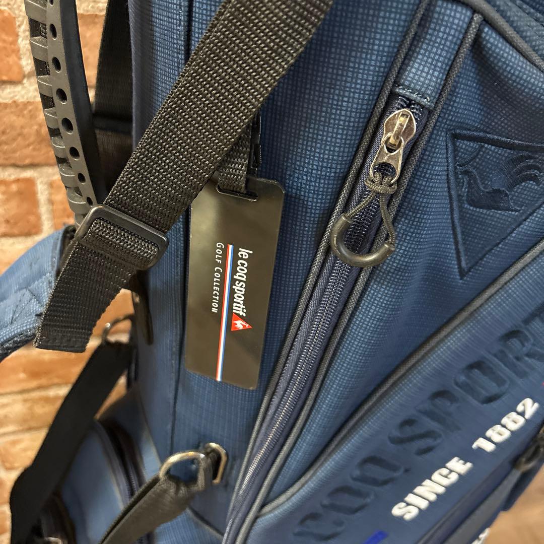 ‼️ルコック LE COQ SPORTIF スタンド式 キャディバッグ ネイビー‼️