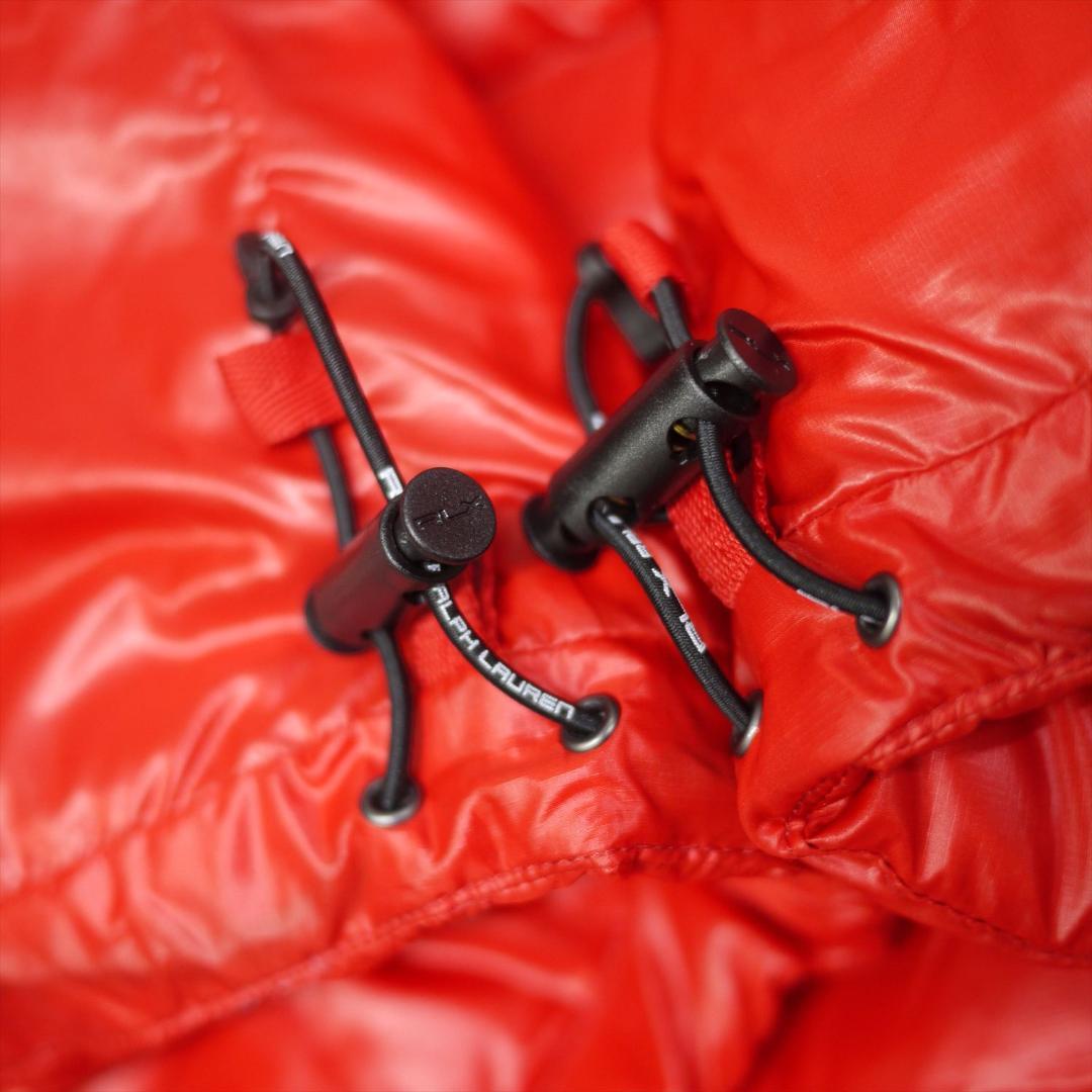 新品 RLX ラルフローレン XXL ダウンベスト PERTEX 撥水 レッド