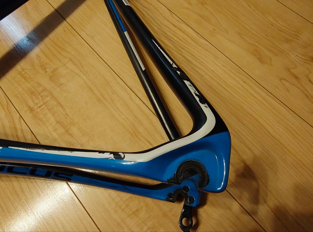 focus cayo evo3.0 フレームセット 青黒 XS48サイズ