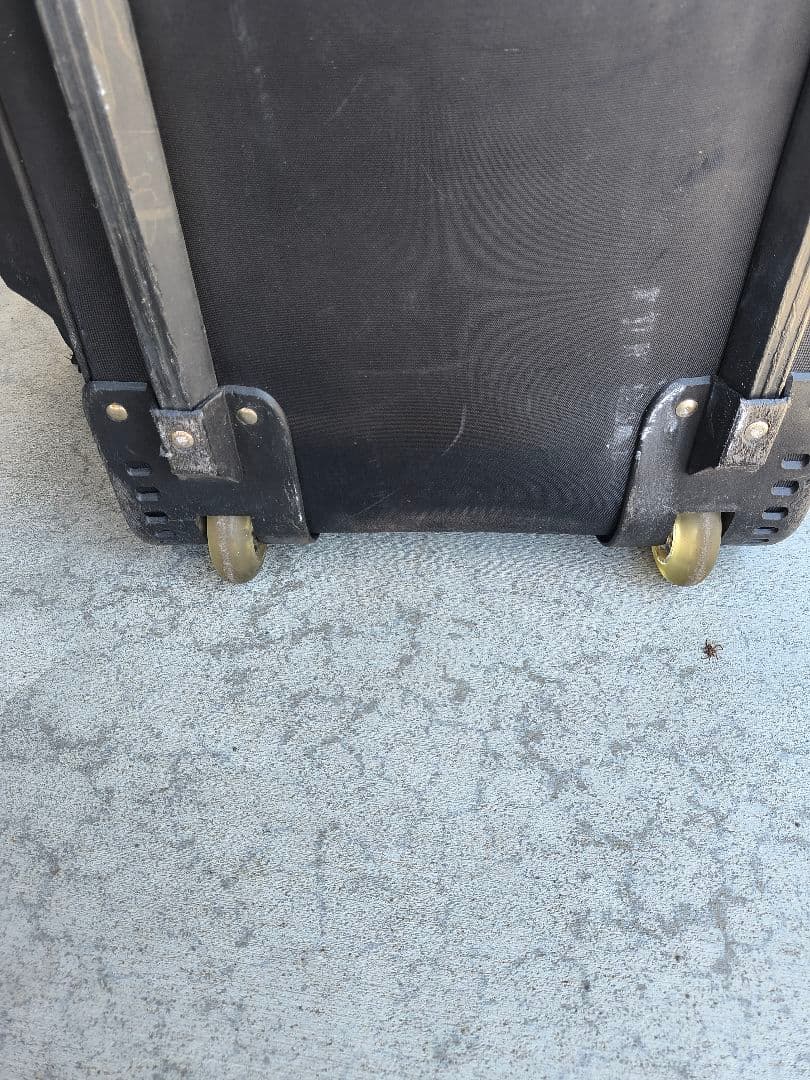 軟式野球 バッター用ヘルメット 希少ホワイト 専用キャスター付バック