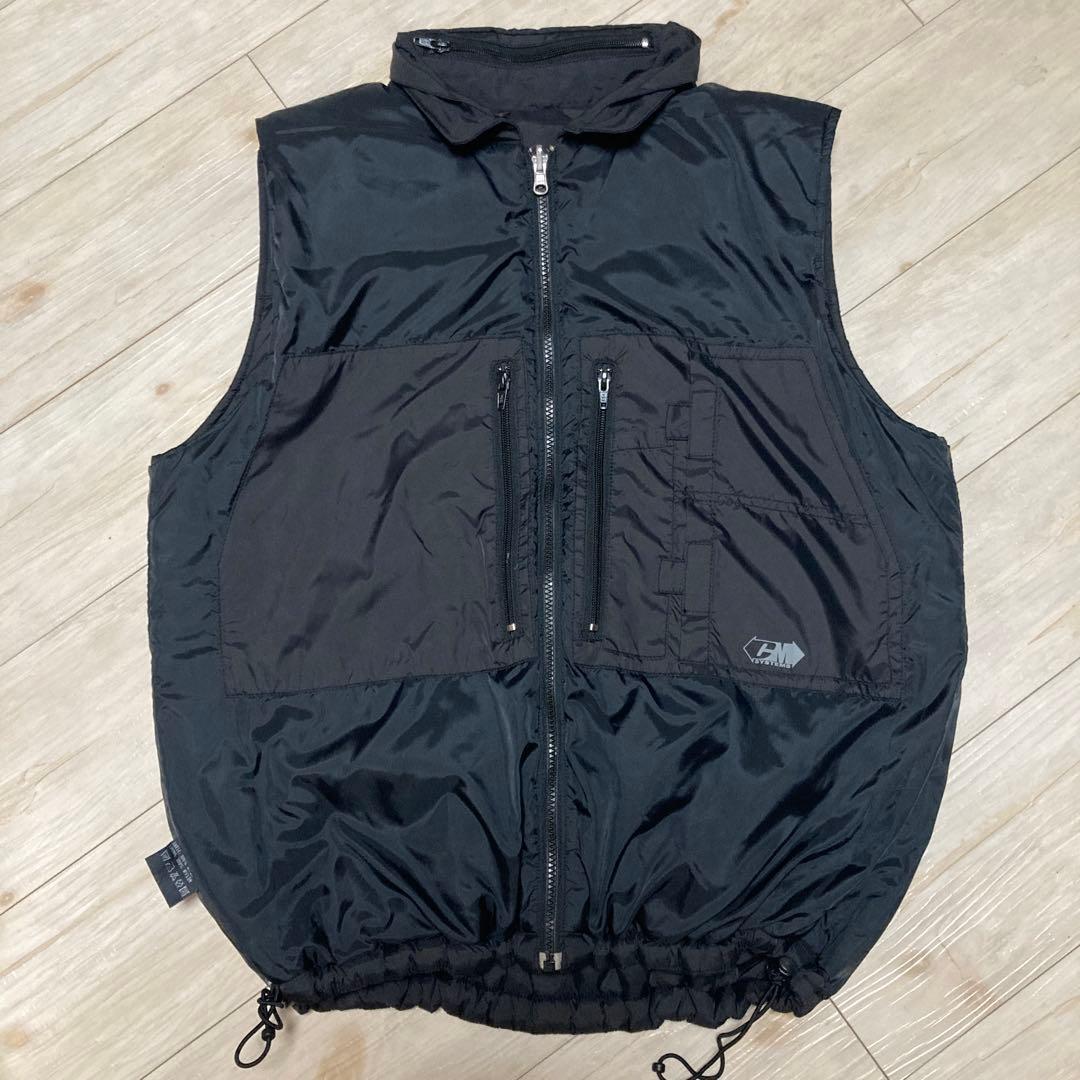 RECON ブラック リバーシブルダウンベスト 裏原