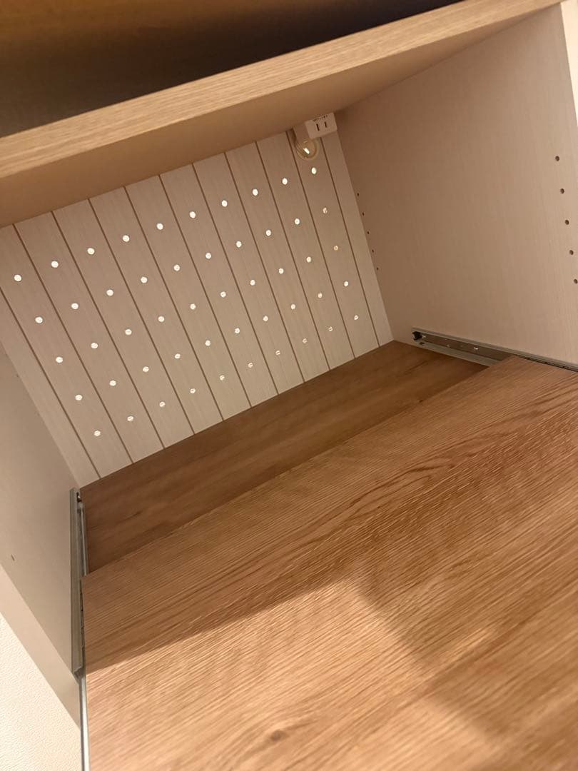 食器棚 キッチンボード レンジ台 ホワイト