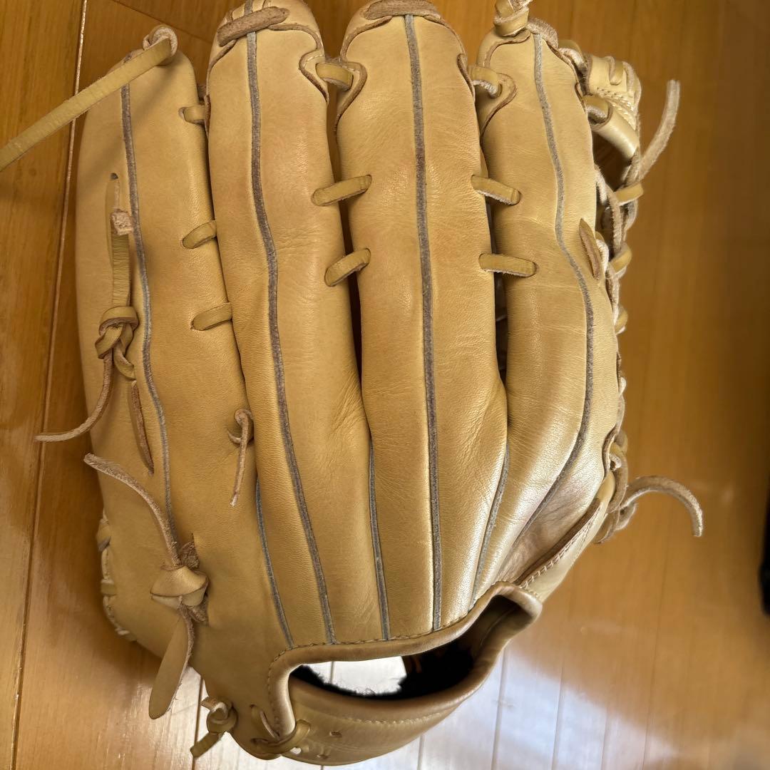 ZETT 軟式グローブ ベージュ 大人用