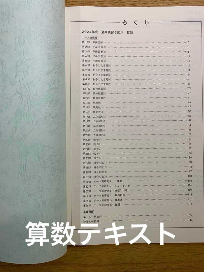 【美品】日能研 小6応用　夏期講習 国語/算数/理科/社会 2024