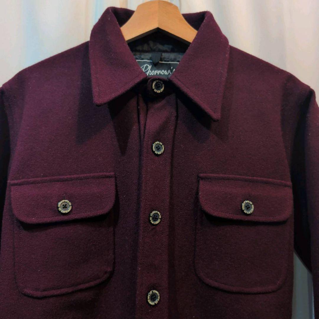 フェローズ ヘビーウール CPO シャツジャケット 38R/M