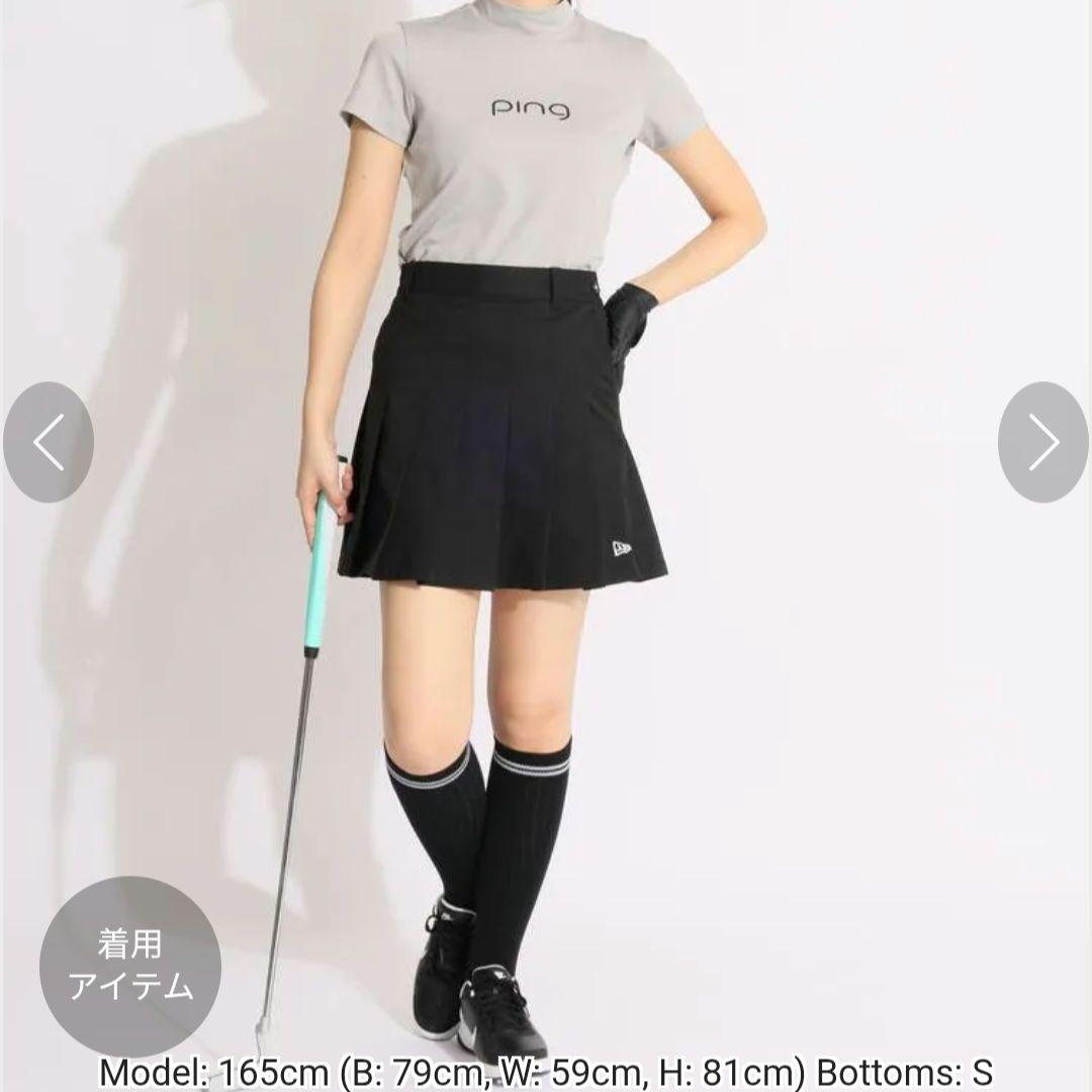新品タグ付き ニューエラ NEW ERA ゴルフ プリーツスカート インナー S