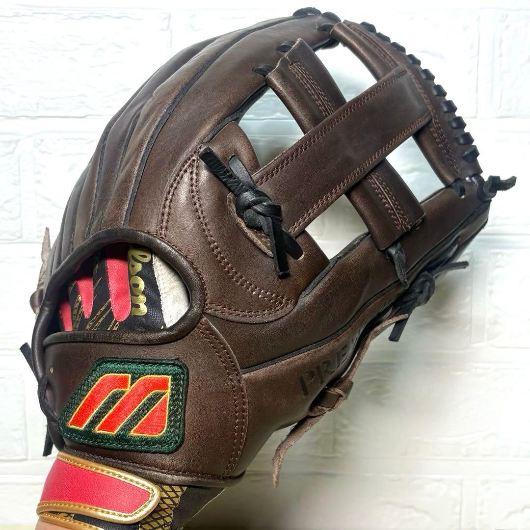 【赤ビュー】ミズノ ビューリーグ PREWIND 軟式 グローブ MIZUNO