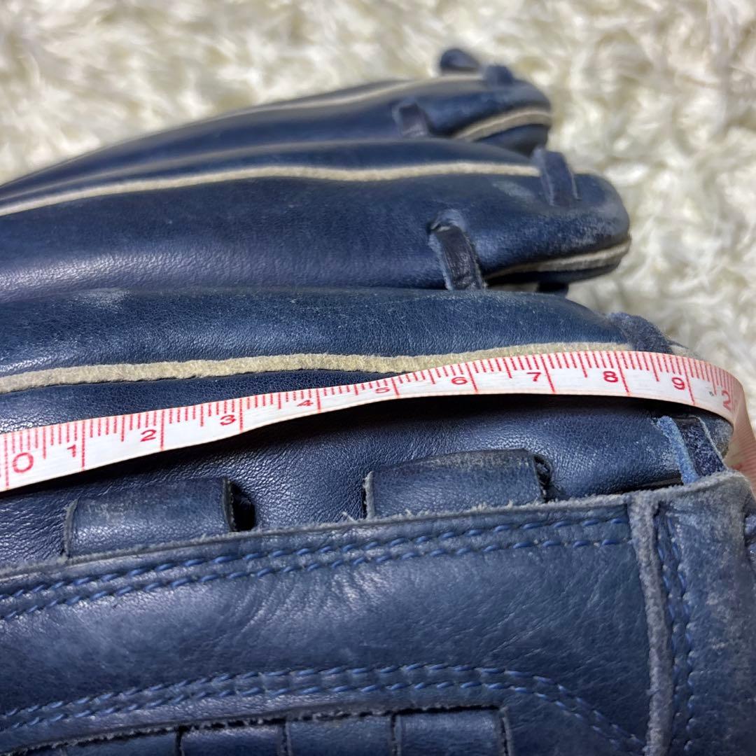 MIZUNO ミズノ ビッグM 軟式グローブ 一般 投手用 和田モデル ネイビー