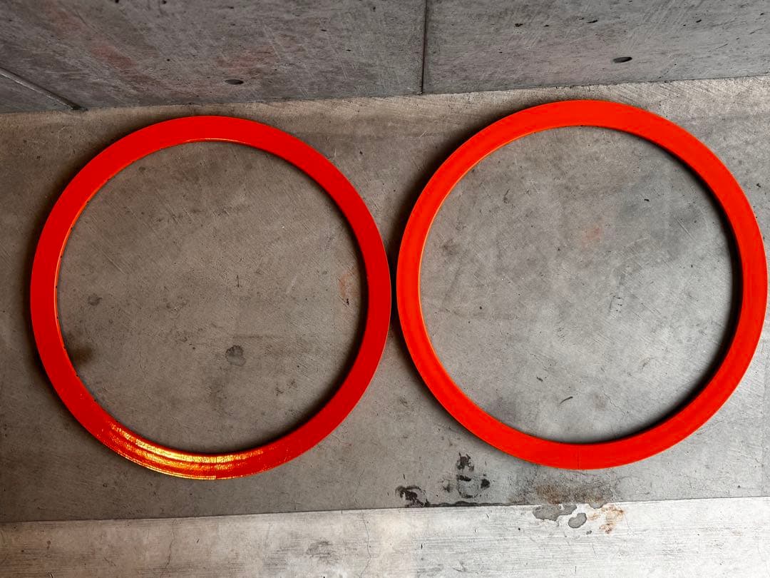 パーツ Velocity B43 - non CNC 32H - Orange