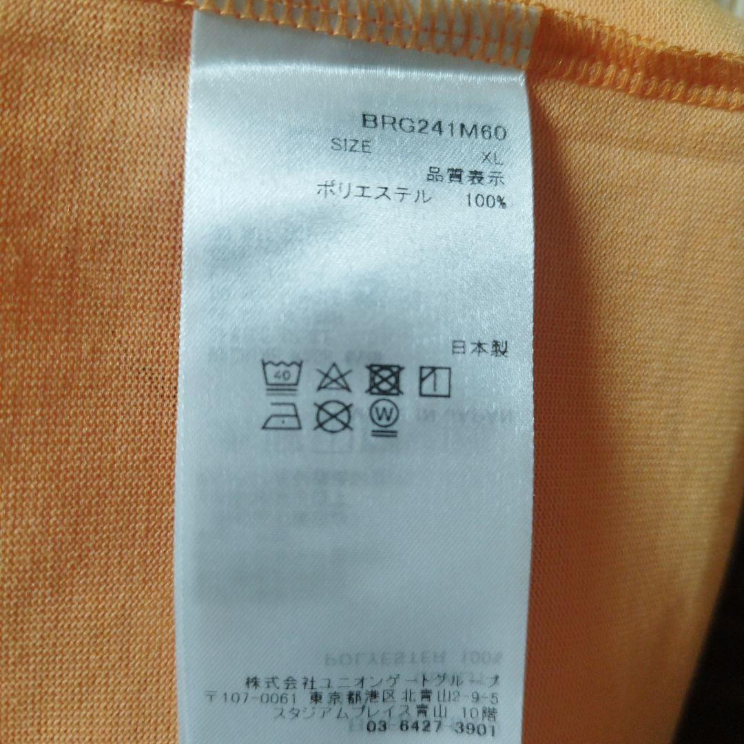 BRIEFING GOLF オレンジ ポロシャツ