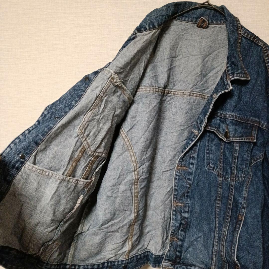 Levi's【XL】デニムジャケット ビッグE 赤タブ オーバーサイズ