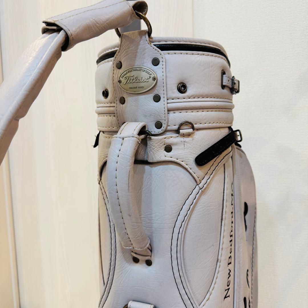 【希少 限定】Titleist ATHLETE キャディバッグ ホワイト