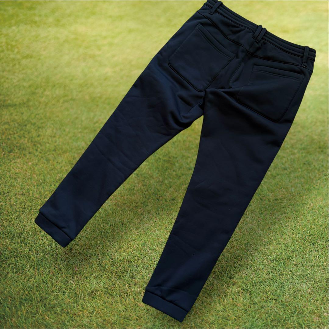 現行モデル　パーリーゲイツ　ジョガーパンツ　黒　L〜XL相当　裏起毛　5 美品