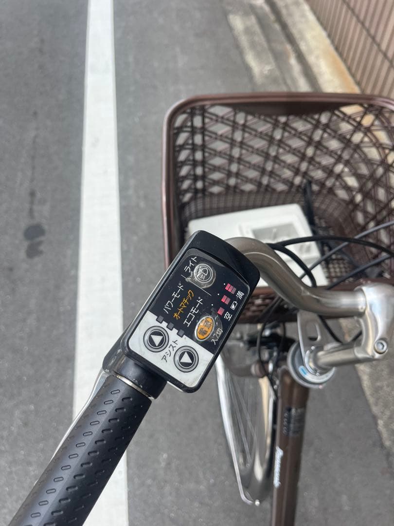 パナソニック電動アシスト自転車^_^