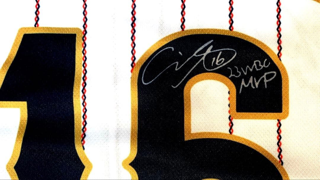 大谷翔平　2023 WBC　ホーム　選手等プリントサイン入りユニフォーム　非売品