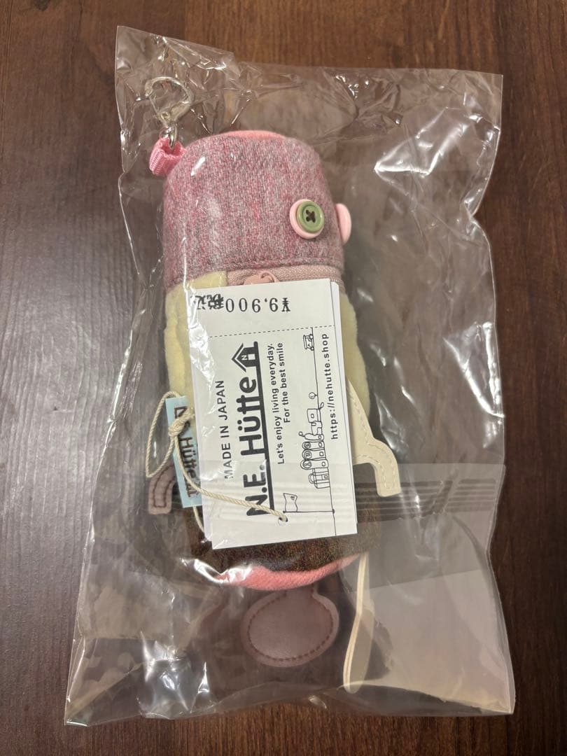 N.E. Hütte ボールケース　ポーチ　ロボット型　ミニカトリーヌちゃん