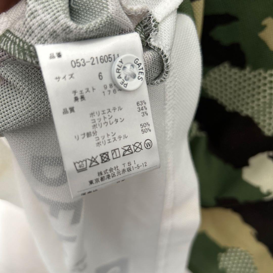 タグ付き パーリーゲイツ ストレッチ ポロシャツ ゴルフウェア サイズ６