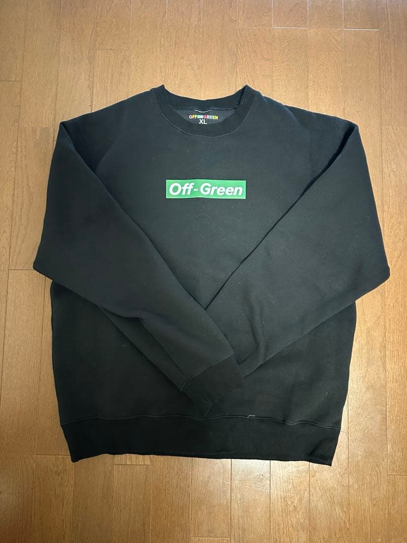 韓国発！off green Putter KING スウェット XL ブラック
