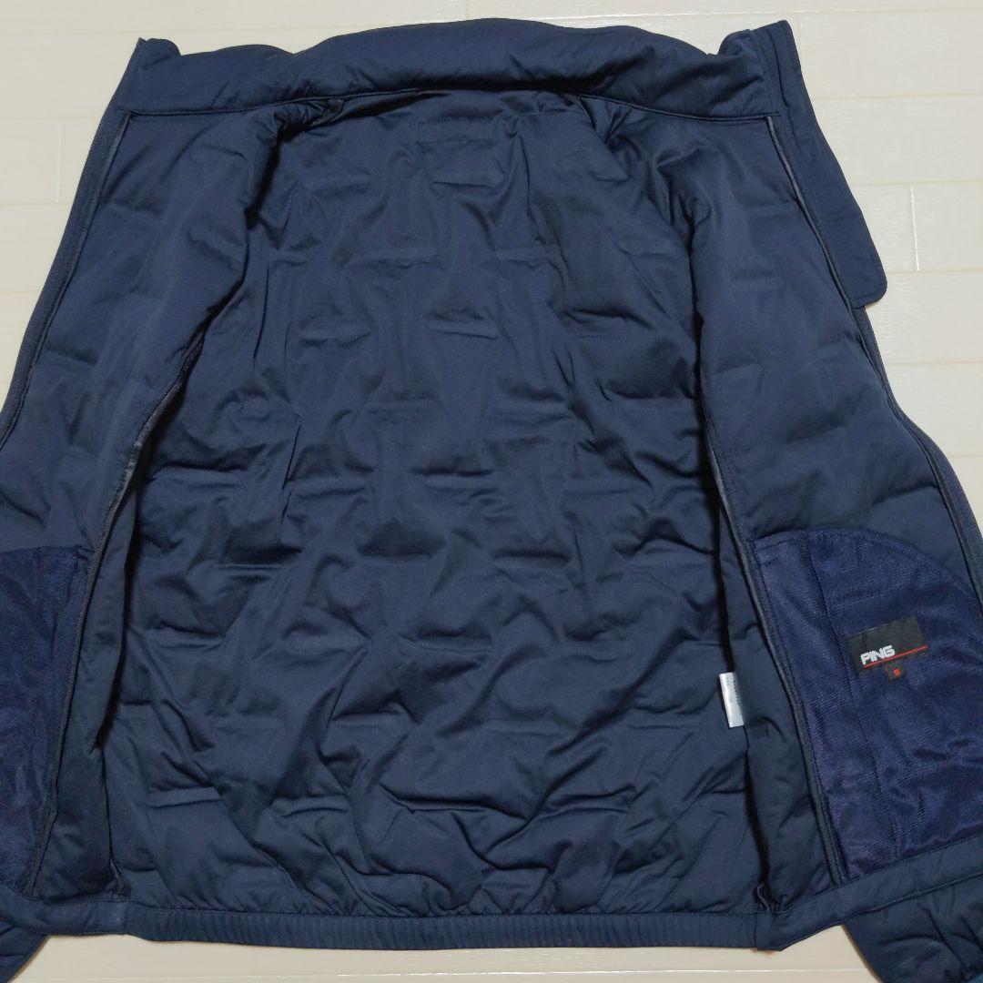 再再再値下げ新品　PINGピン　中綿ジャケットS　紺　定価22000円