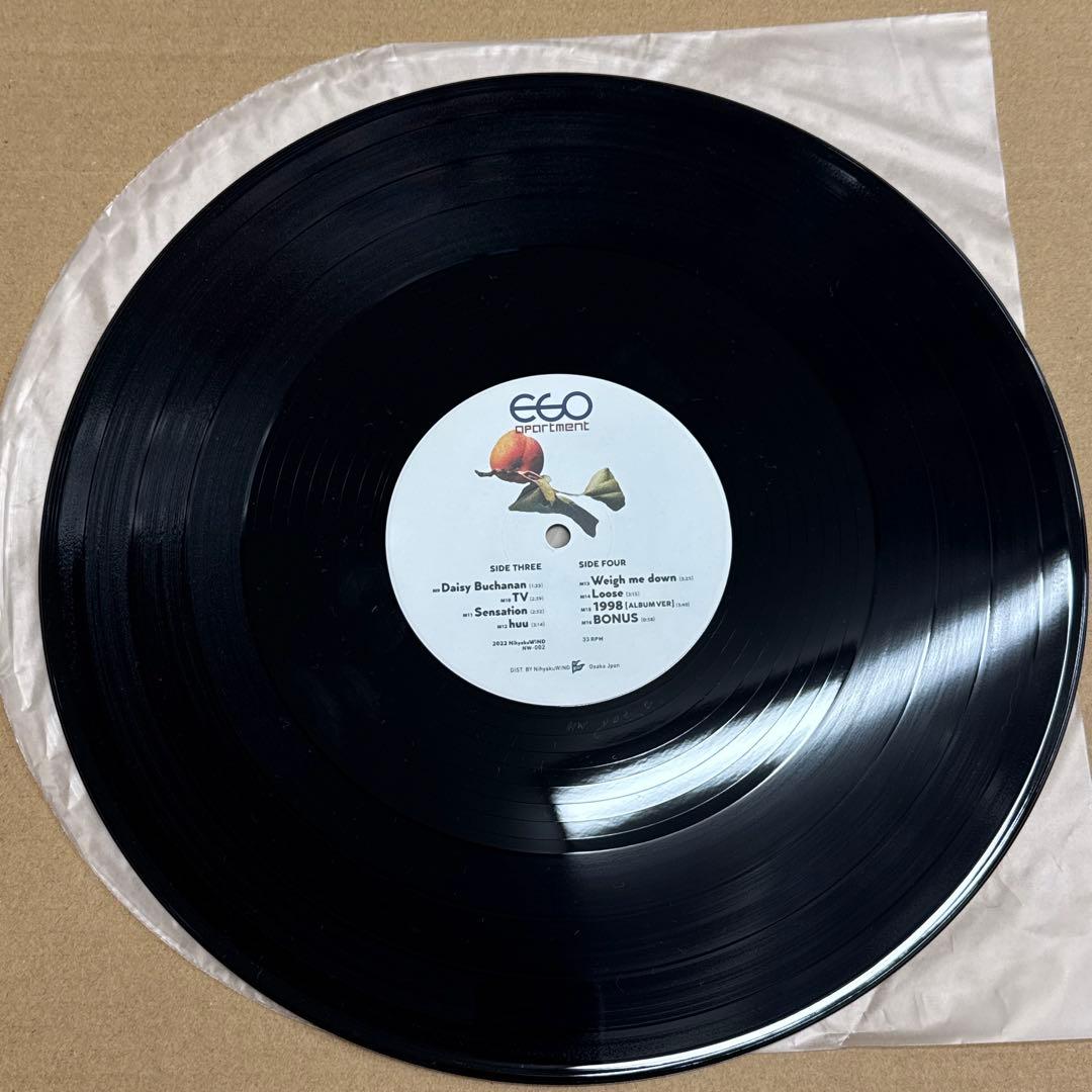 ego apartment EGO APARTMENT 2LPレコード新品同様