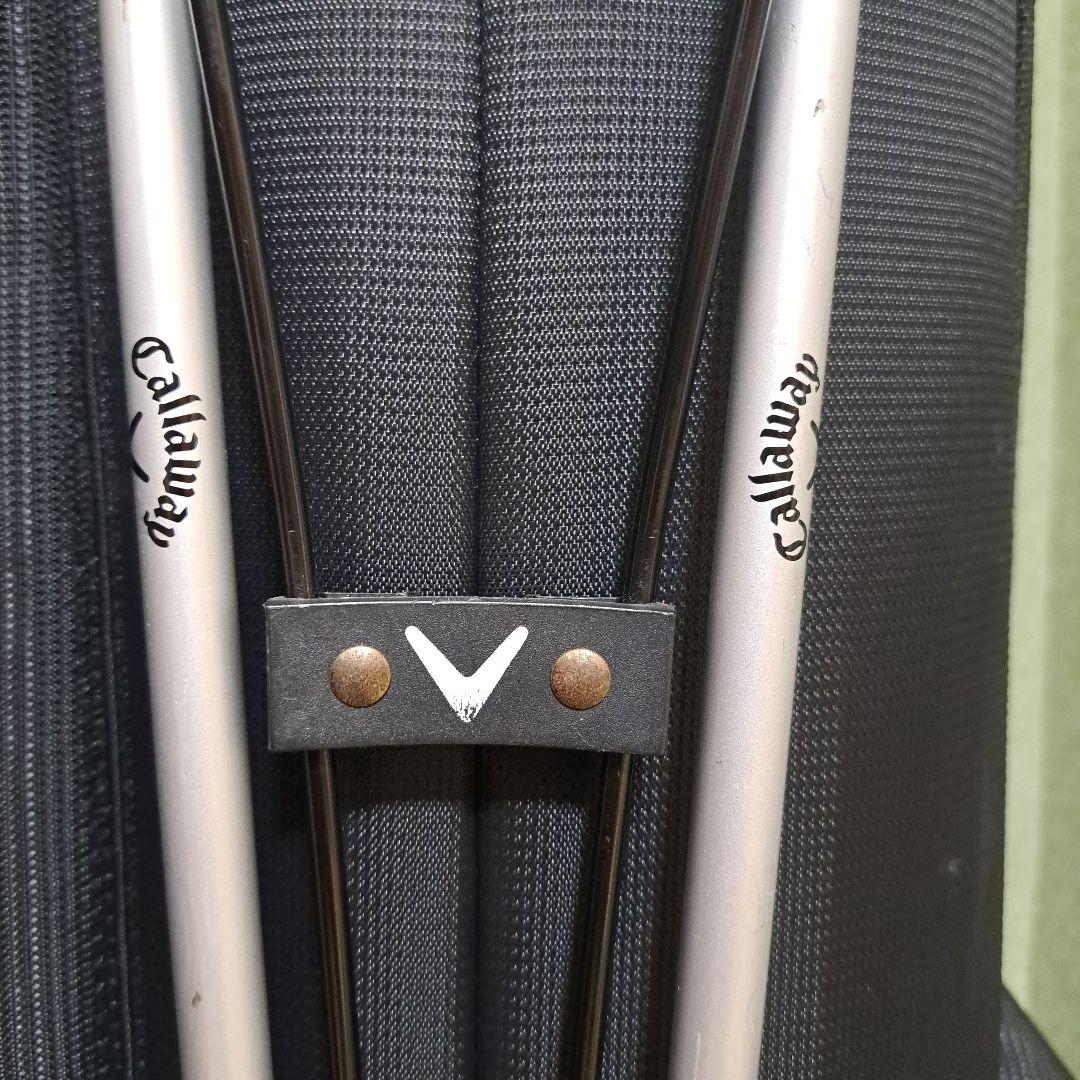 キャロウェイスタンド式キャディバッグ 9インチ。フード付き。ヘッドカバ