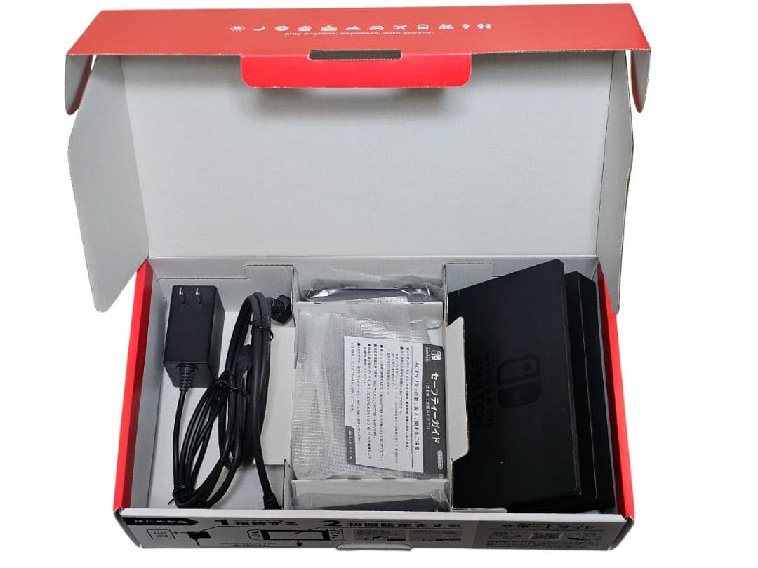 Nintendo Switch ネオンパープル&ネオンオレンジ