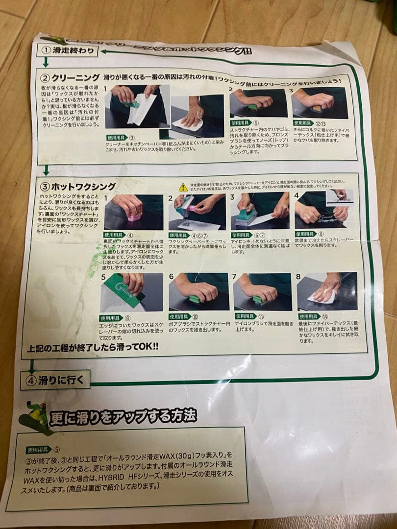 スノーボードメンテナンスセット GALLIUM