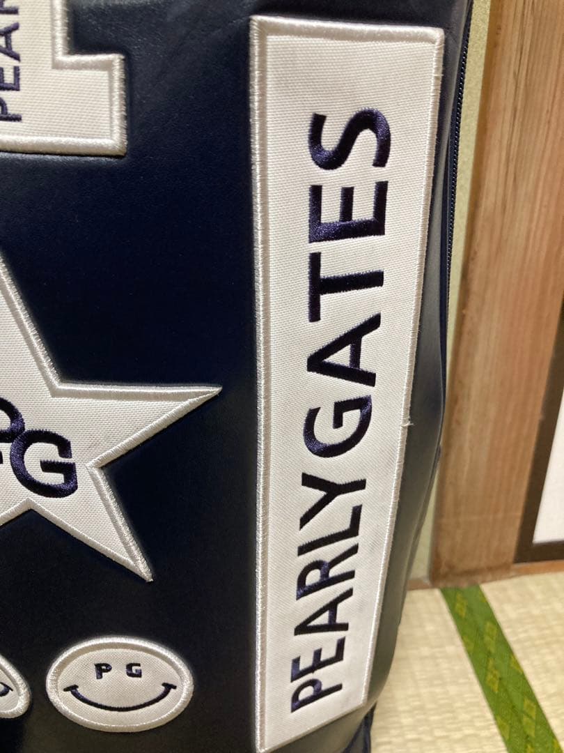 パーリーゲイツPEARLY GATES キャディバッグ ネイビー