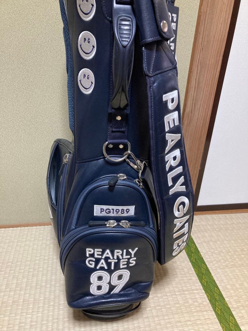 パーリーゲイツPEARLY GATES キャディバッグ ネイビー