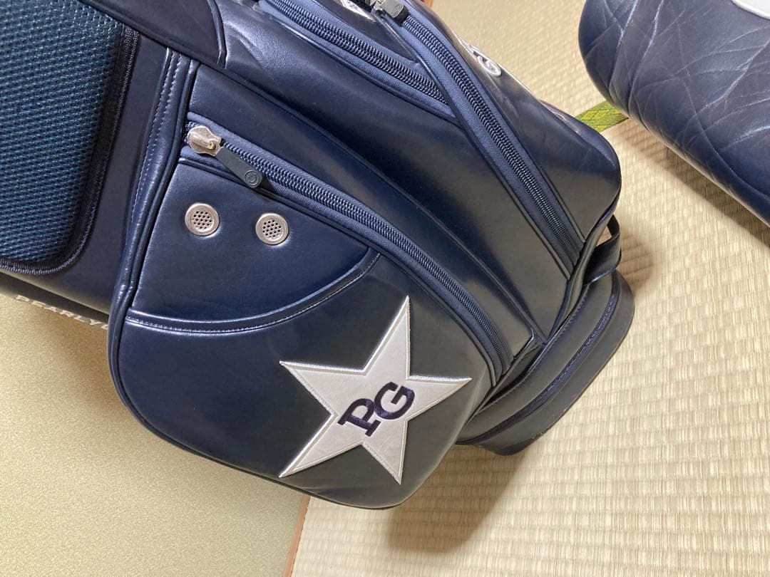 パーリーゲイツPEARLY GATES キャディバッグ ネイビー