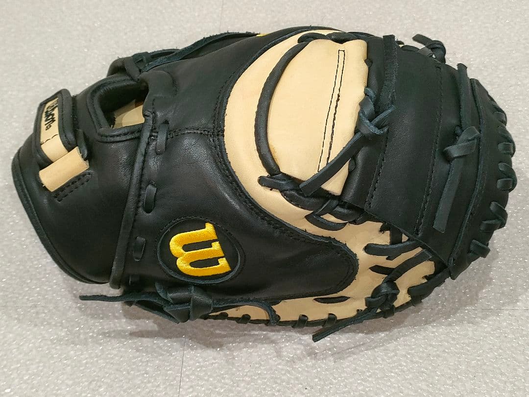 超希少 Wilson A600 硬式 キャッチャーミット 一般用 未使用