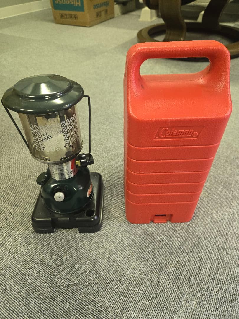 Coleman ランタン226A ケース付き 赤