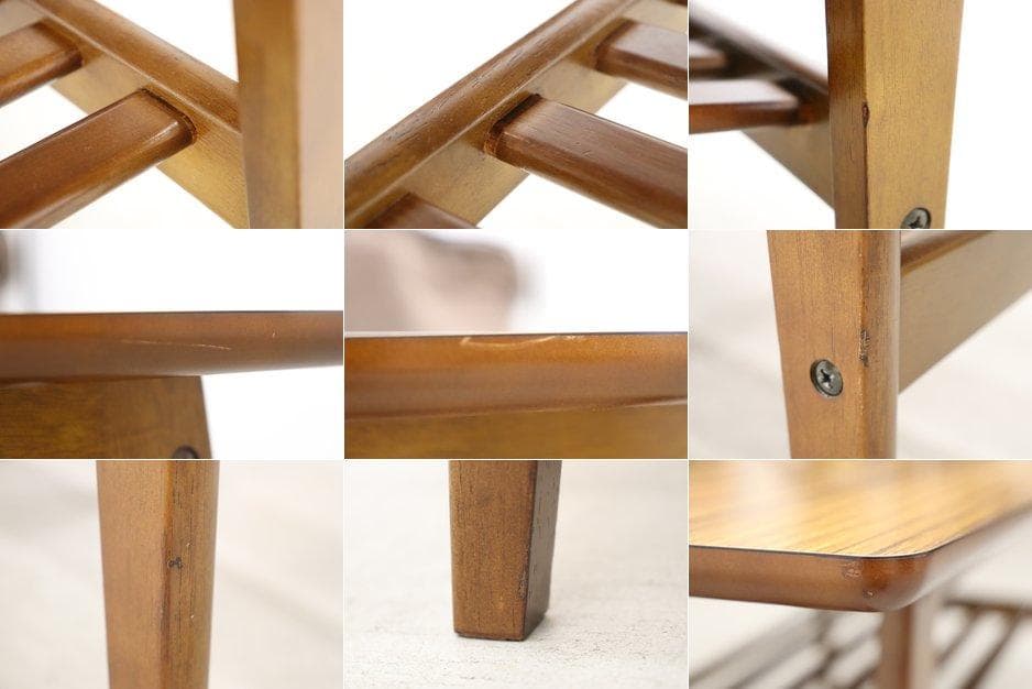 カリモク60 リビングテーブル 大 センターテーブル レトロ ウォールナット