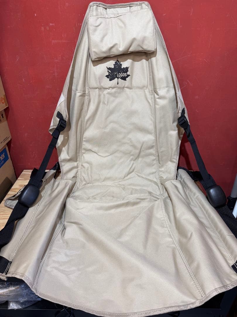 【美品】ハンモックチェア LOGOS アウトドア キャンプチェア　ロゴス