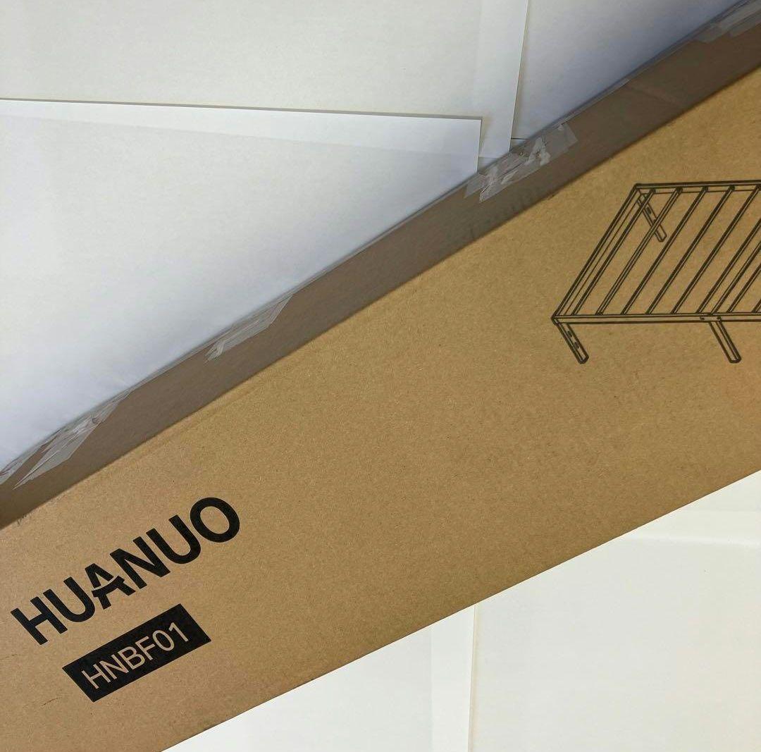 HUANUO ベッドフレーム シングル ベッド下収納スチール 解体済み