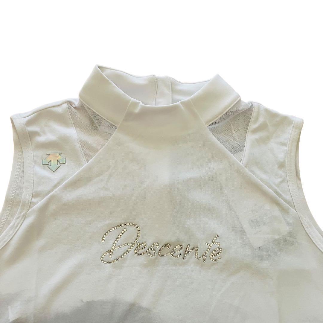 【105】DESCENTE ノースリー シャツ DGWTJA02 グレー M