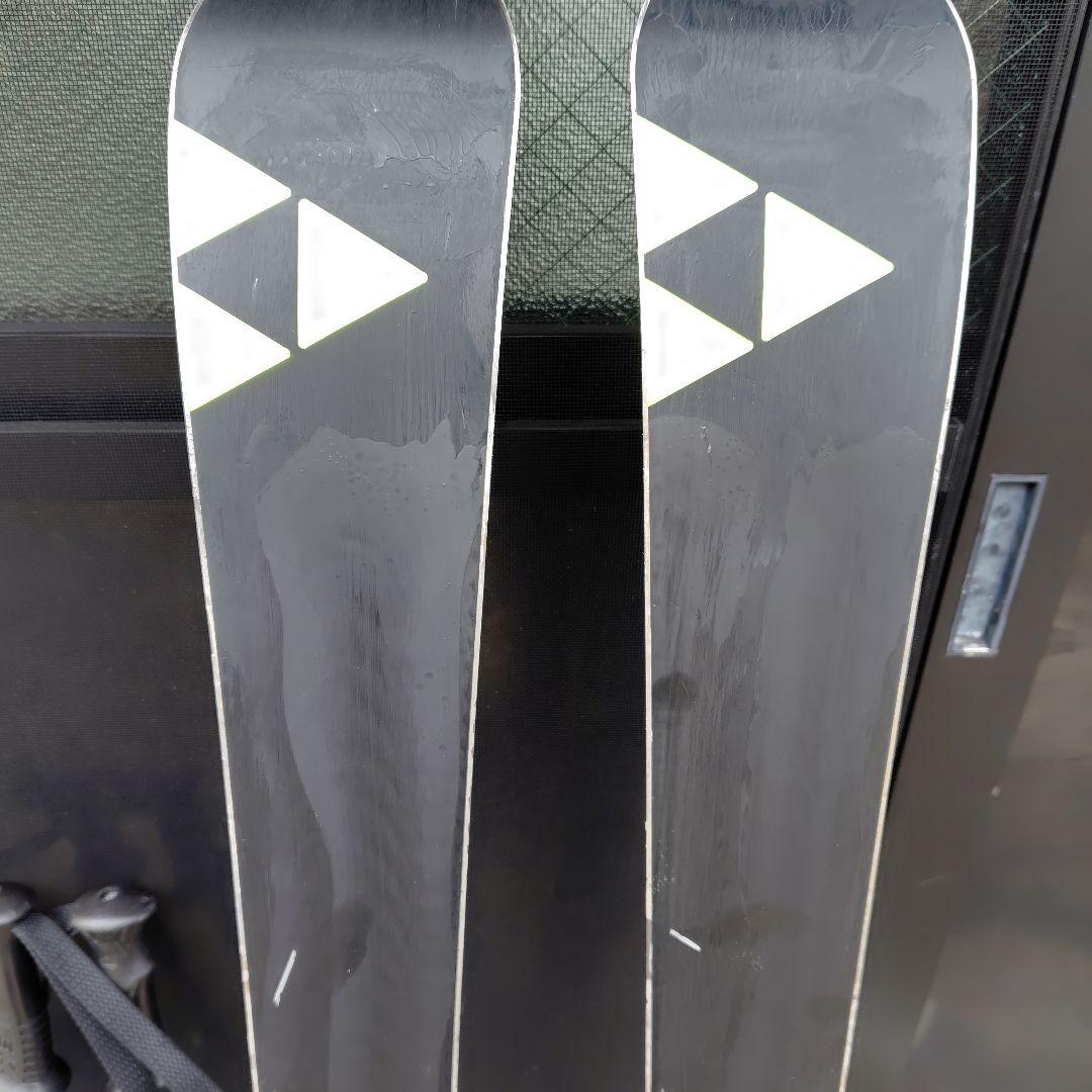 フィッシャーgs120 ヘッドブーツ190 195 237mmストック80センチ