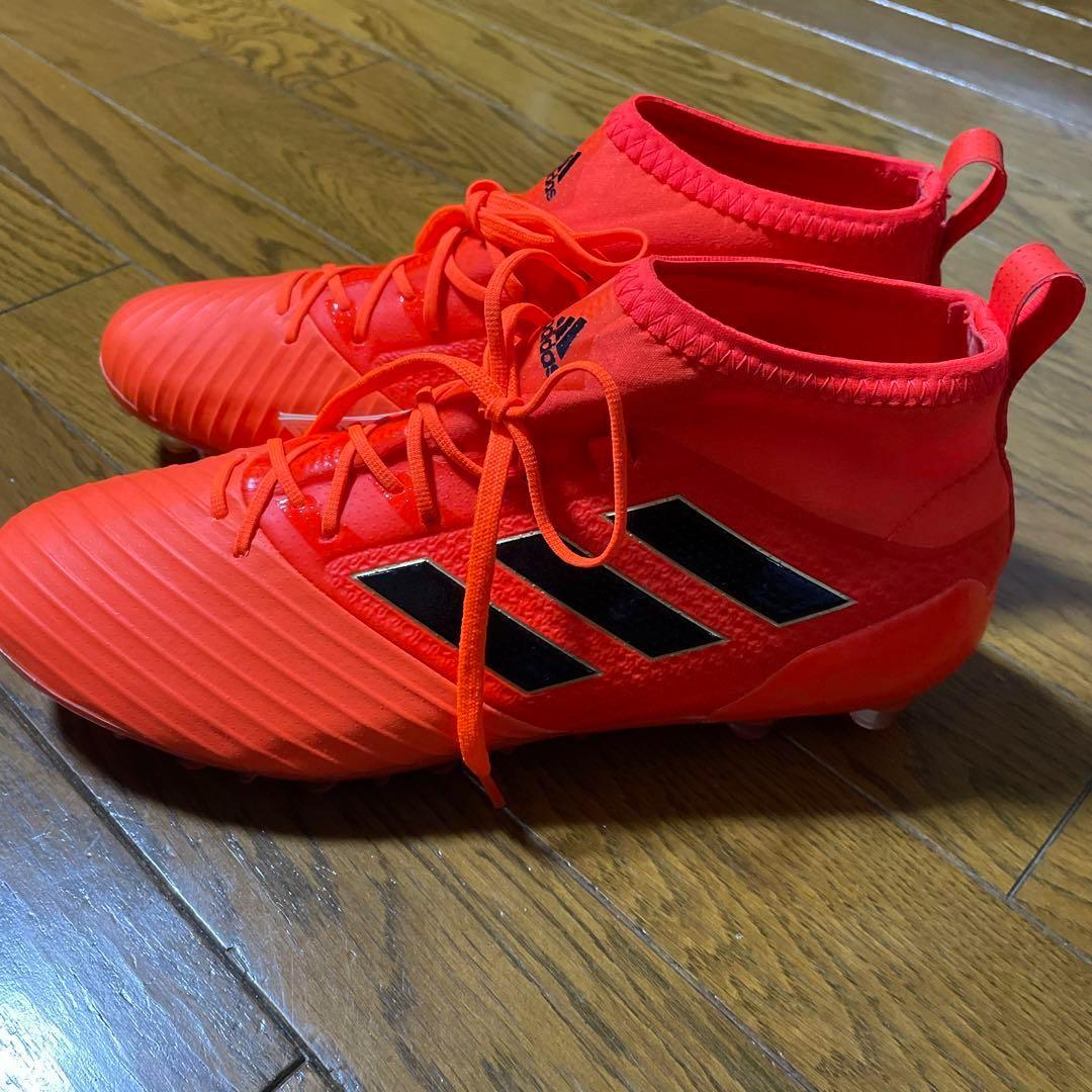 新品タグ付き⭐️アディダス サッカー スパイク 27cm オレンジ