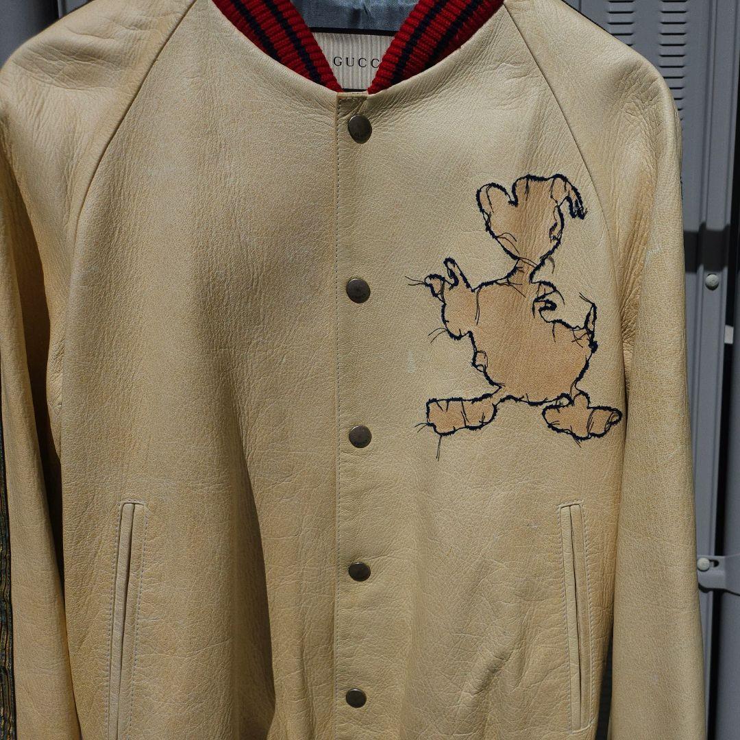 Gucci ドナルドダックレザージャケット
