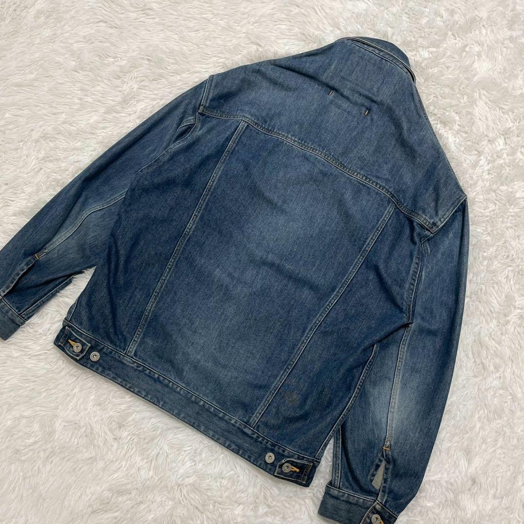 doublet ダブレット SILK シルク デニムジャケット オーバーサイズ