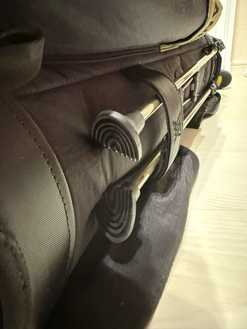 【セール】ANEW アニュー ゴルフバッグ 黒/オリーブ 透明カバー付き