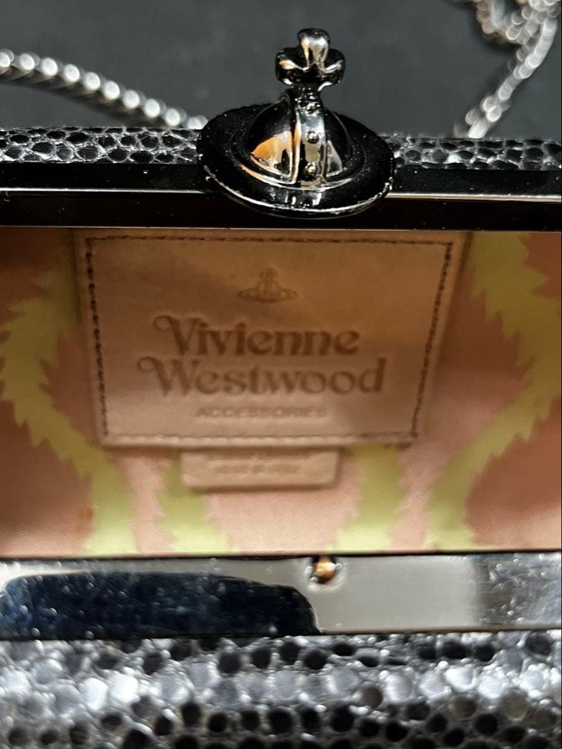 vivienne westwood クラッチバッグ パーティーバッグ 黒
